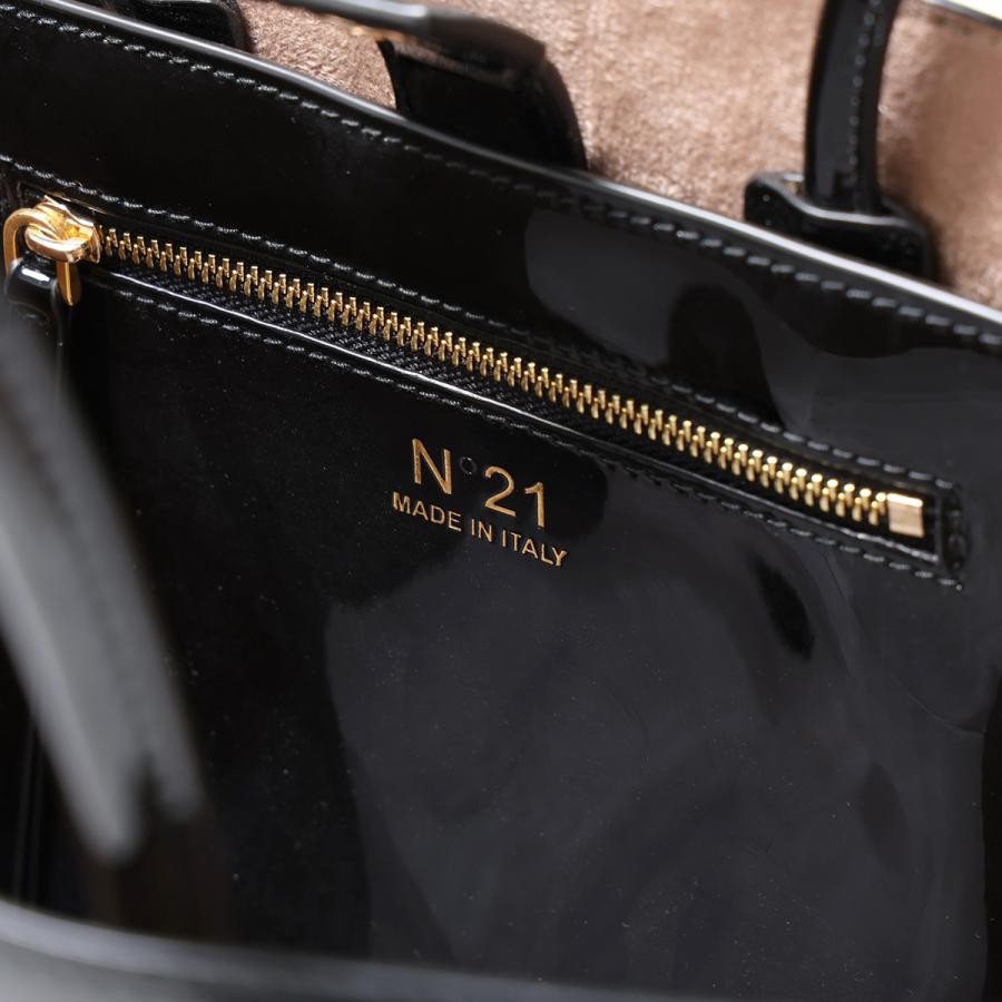 N°21（ヌメロヴェントゥーノ） トートバッグ Patent Logo Tote 936EV00