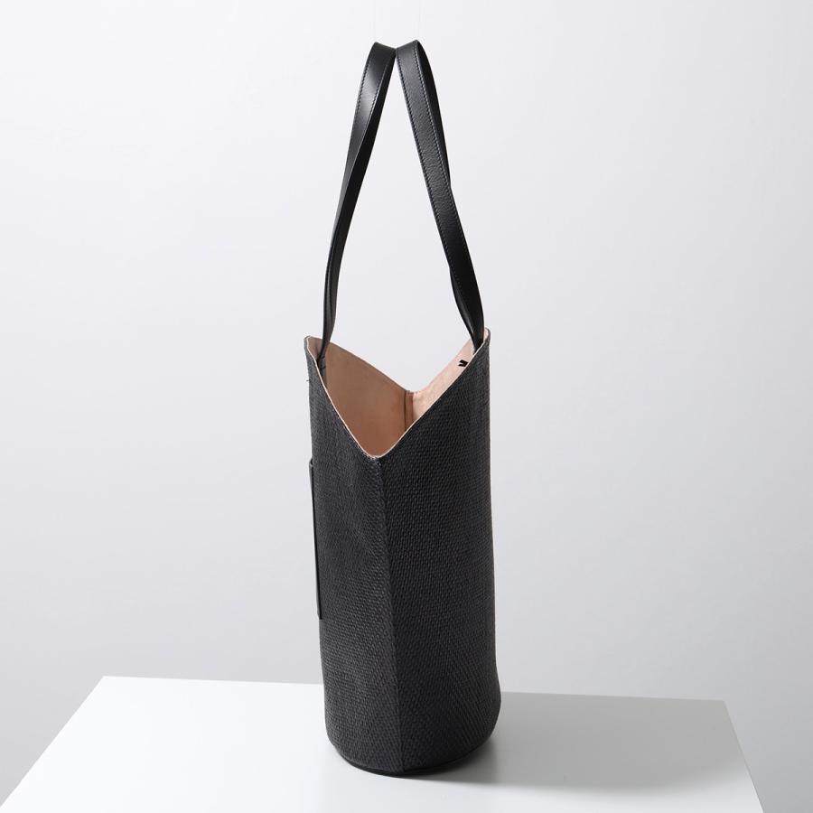N°21 ヌメロヴェントゥーノ かごバッグ Panier パニエ 956RVT1 レディース ラフィア レザー バスケット トートバッグ 鞄 カラー2色の画像