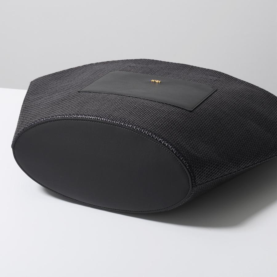 N°21 ヌメロヴェントゥーノ かごバッグ Panier パニエ 956RVT1 レディース ラフィア レザー バスケット トートバッグ 鞄 カラー2色の画像