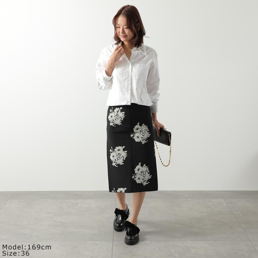 【N°21ヌメロヴェントゥーノ】ビジュー付きブラウス N°21 ヌメロヴェントゥーノ シャツ G021 0553 レディース 長袖