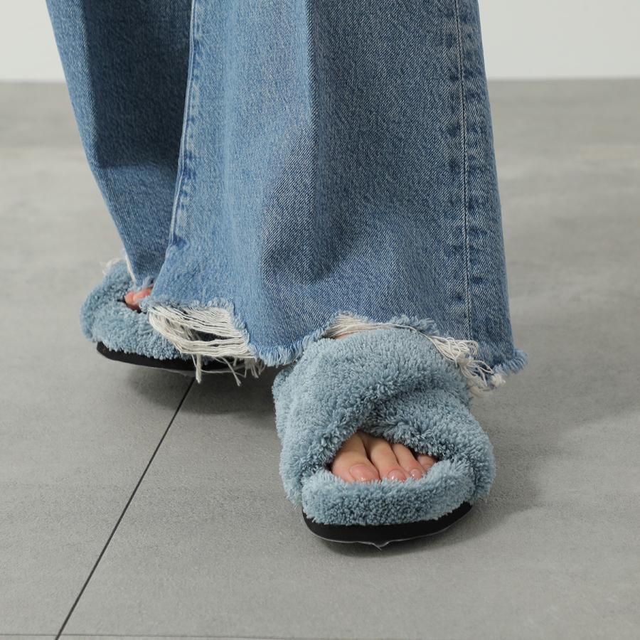 N°21（ヌメロヴェントゥーノ） ファー サンダル SS0533 レディース