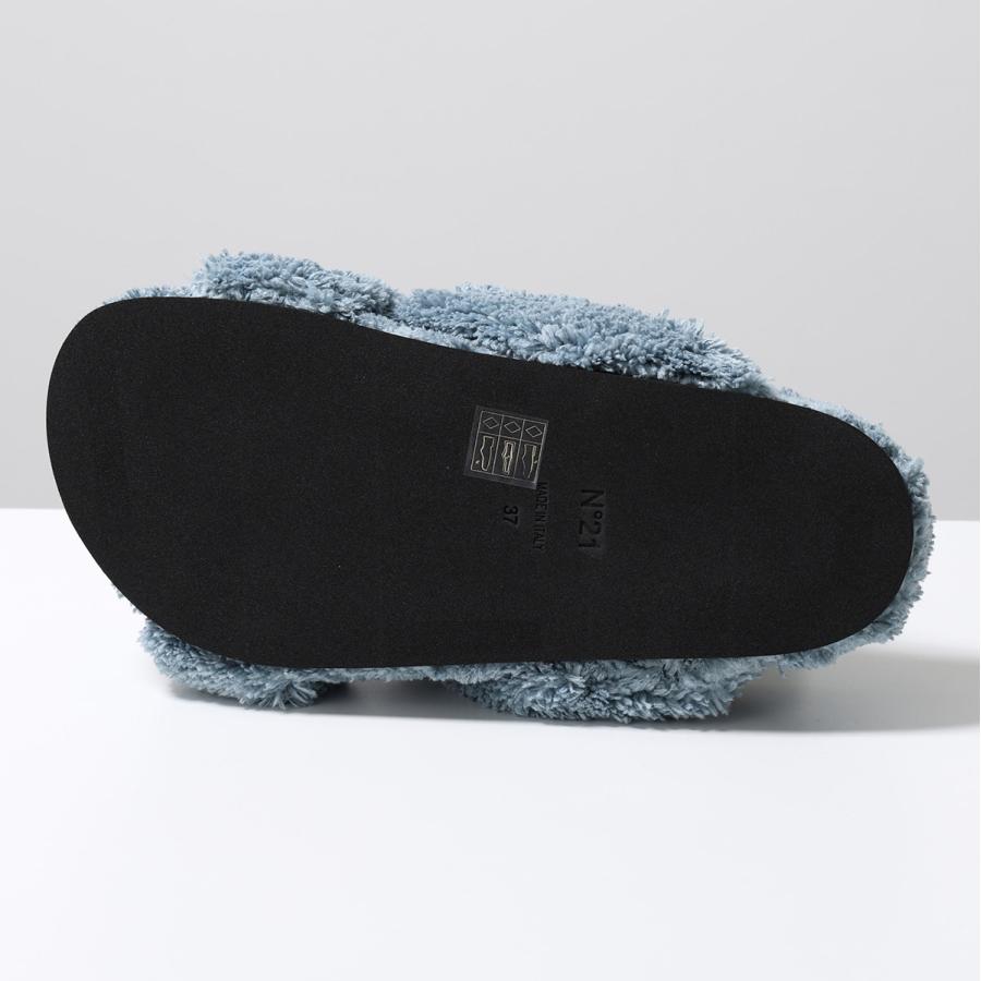 N°21（ヌメロヴェントゥーノ） ファー サンダル SS0533 レディース