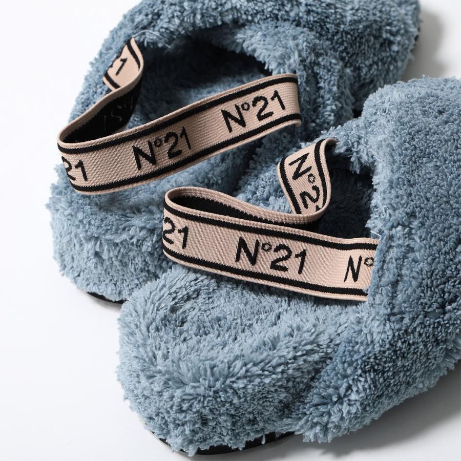 N°21（ヌメロヴェントゥーノ） ファー サンダル SS0533 レディース