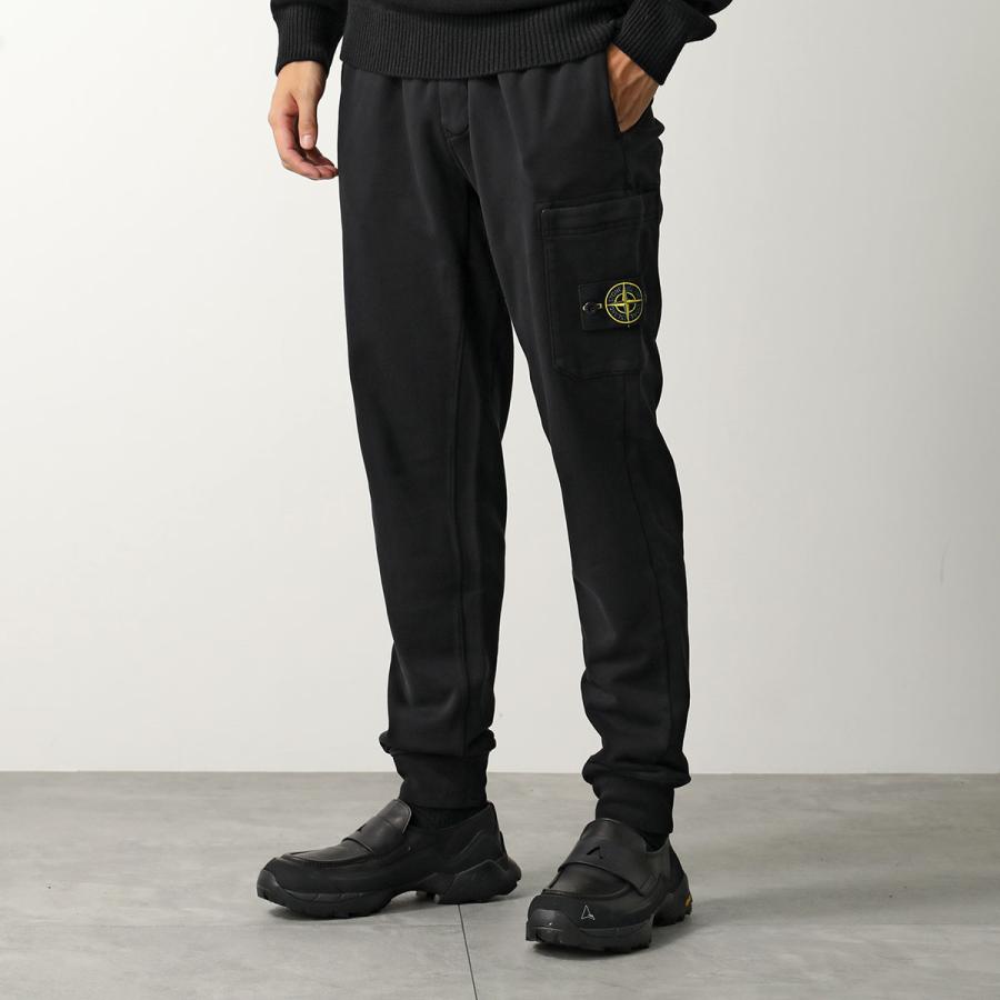 【試着】MARK&LONA ナイロンパンツ 黒 ジョガー DST スウェット STONE ISLAND（ストーン アイランド） スウェットパンツ K2S156200010