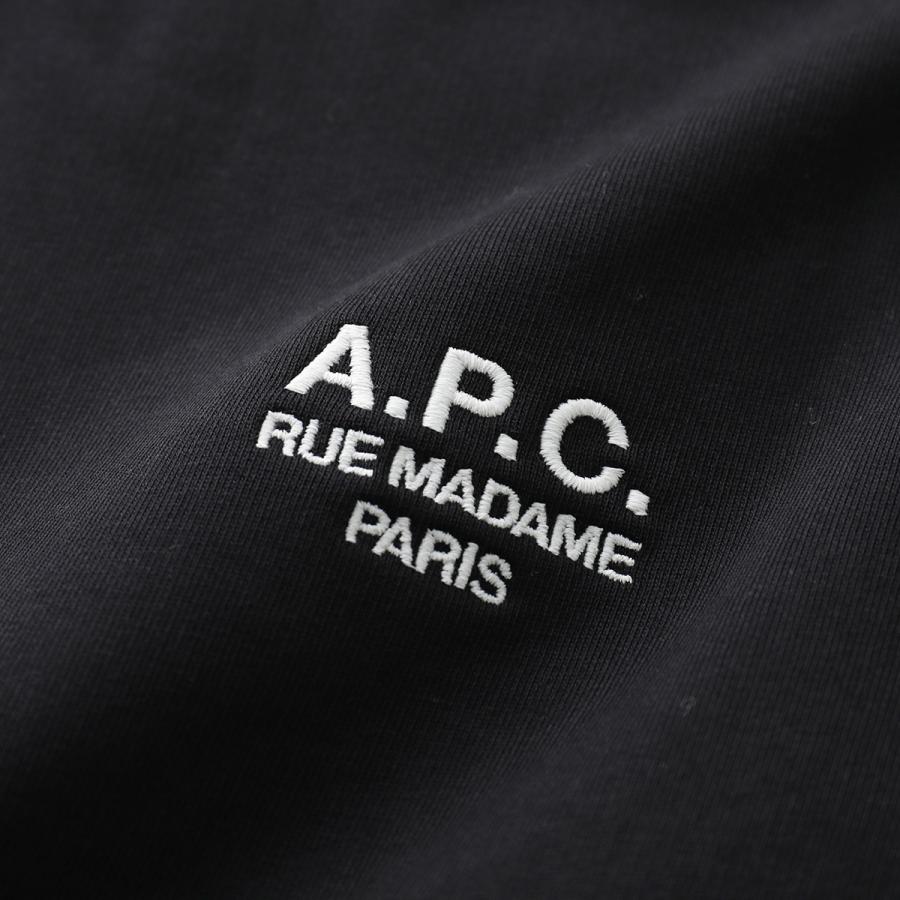 APC A.P.C. アーペーセー トレーナー Standard Rue Madame COHBV M27913 レディース スウェットシャツ ロゴ刺繍 裏起毛 長袖 カラー3色の画像