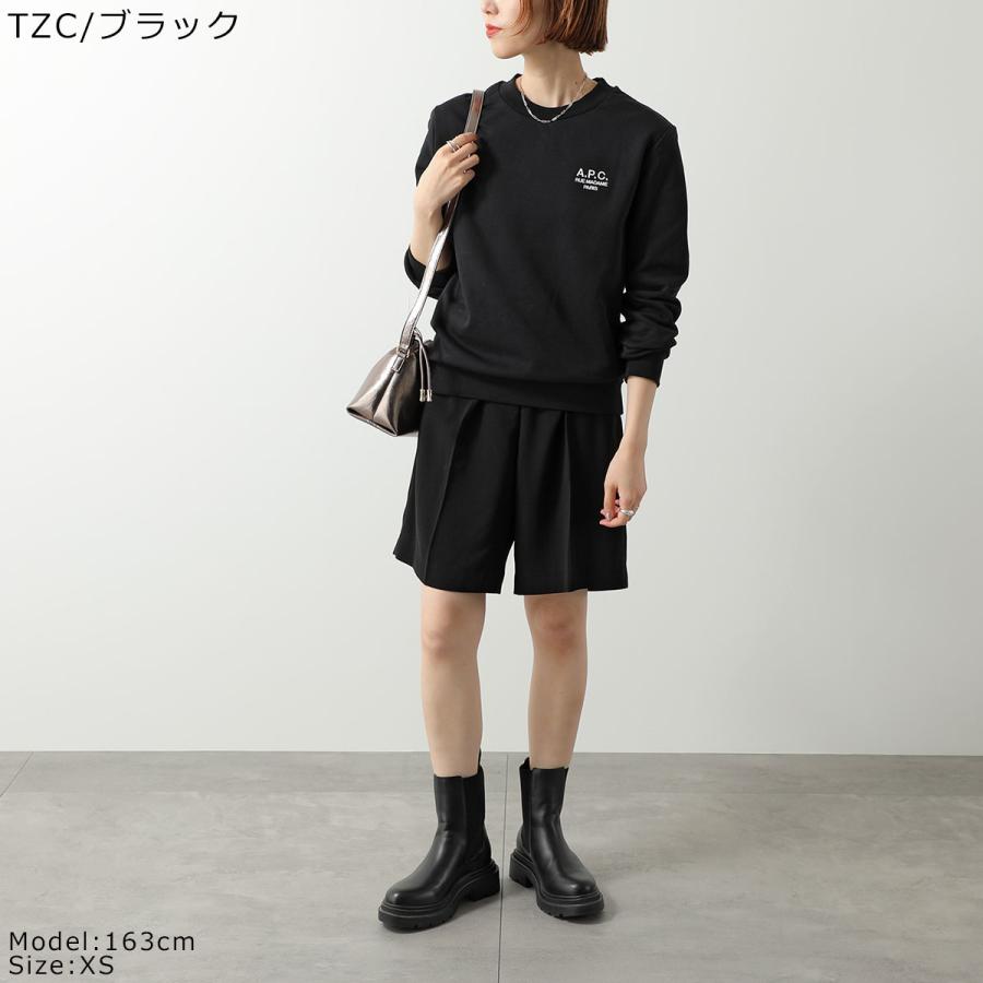 未使用 APC スウェット ブラック A.P.C.（アーペーセー） スウェット STANDARD RUE MADAME SWEATSHIRT