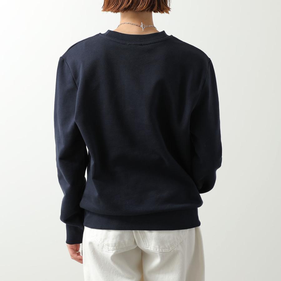 APC A.P.C. アーペーセー トレーナー COHBN M27907 レディース スウェットシャツ クルーネック フロッキープリント ロゴ 長袖 カラー2色の画像