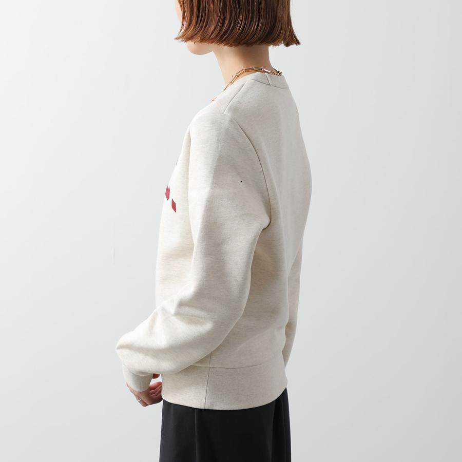 APC A.P.C. アーペーセー トレーナー COHBR F37009 レディース 長袖 クルーネック スウェット 裏起毛 ロゴ カラー2色の画像