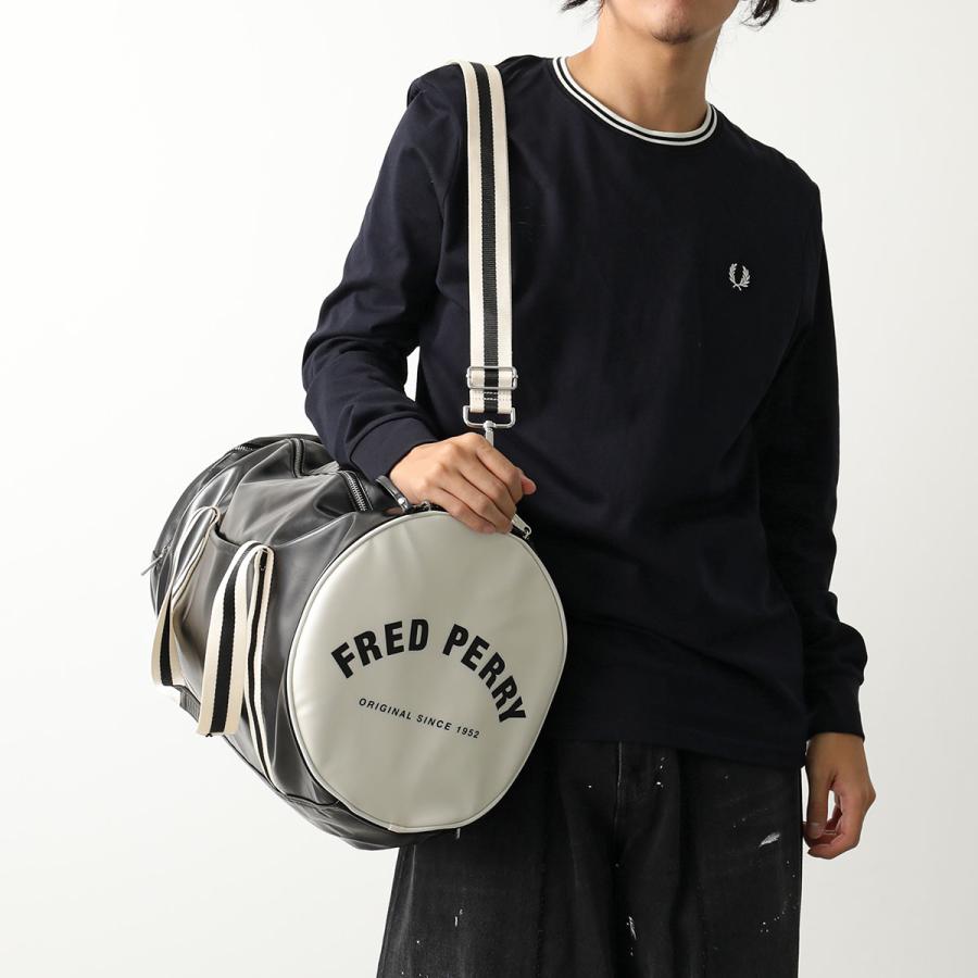 【完売品】FRED PERRY フレッドペリー　ボストンバック　ドラムバッグ 楽天市場】フレッドペリー FRED PERRY クラシック バレル バッグ L7255