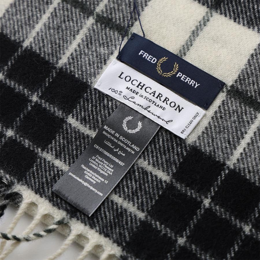 FRED PERRY（フレッドペリー） マフラー C8137 レディース メンズ