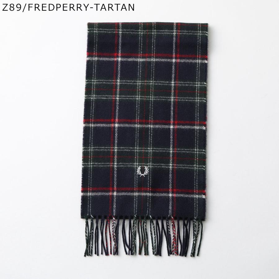 【美品】FRED PERRY フレッドペリー ニット ブラック 黒 赤 チェック 新品未使用 FRED PERRY フレッドペリー マフラー チュワート タータン