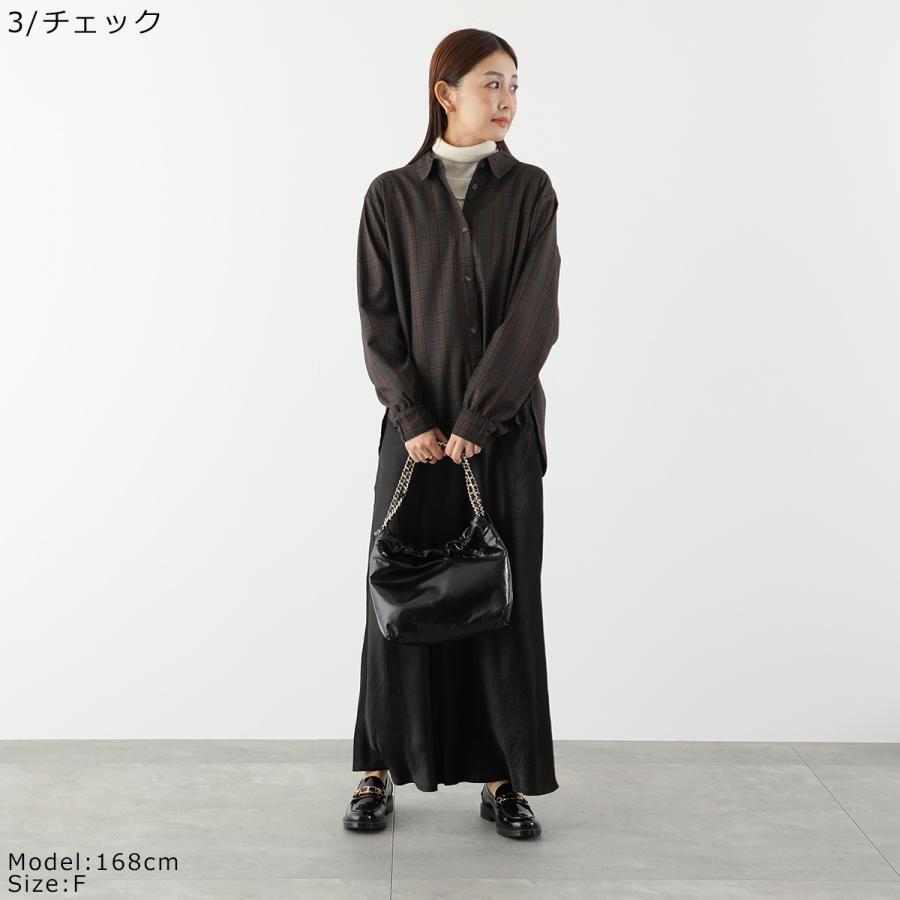 HERENCIA（ヘレンチア） ブラウス Back Grosgrain Twill Blouse