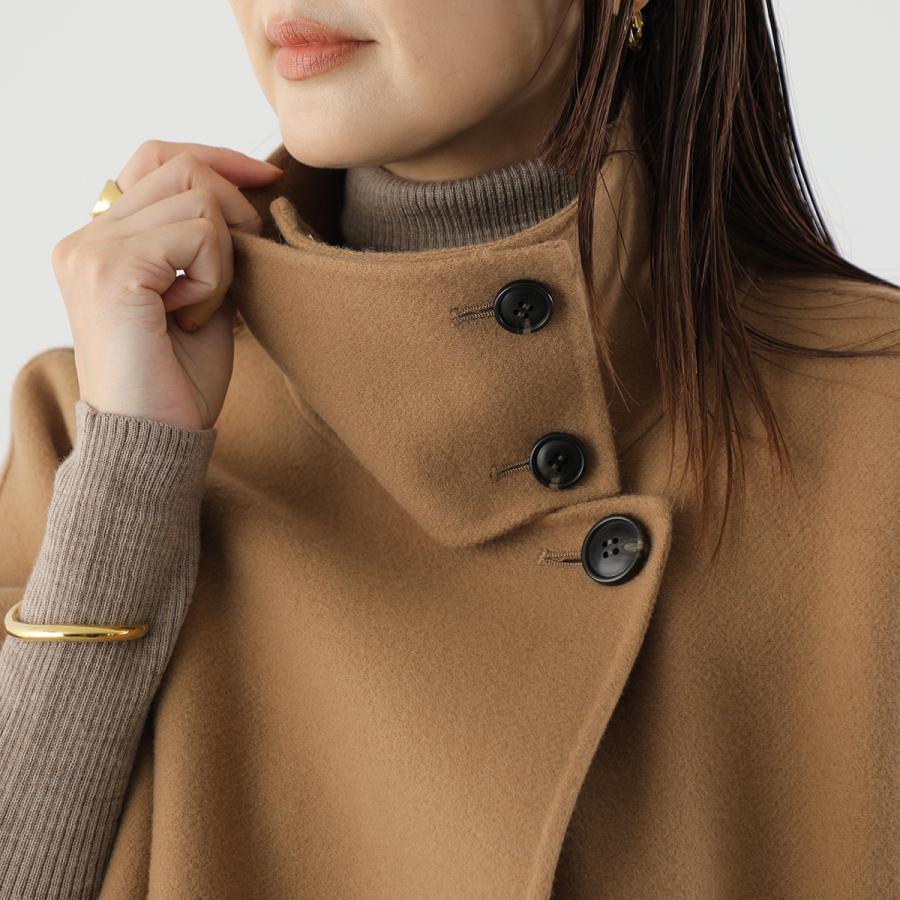 CLOCHE クロッシェ ウールポンチョコート552-84504 cloche（クロッシェ） クロシェ リバーコート 84504 レディース