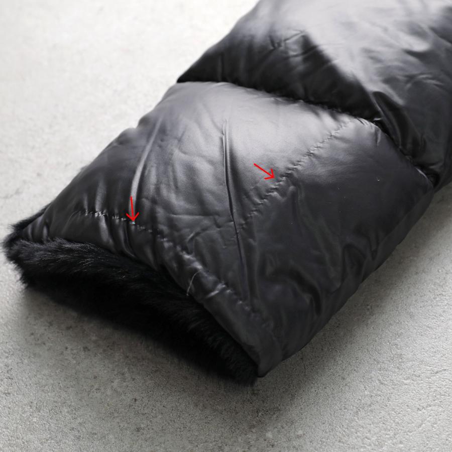 美品★HERNO ヘルノ　切替　ダウン　コート　40 ロング丈　黒　2way HERNO（ヘルノ） 【訳あり-40のみ】HERNO ダウンコート PI002140D