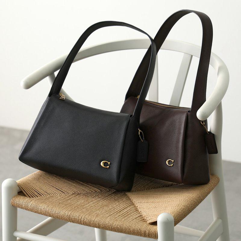 COACH（コーチ） ハンドバッグ Lola Small Pebble Leather ローラ