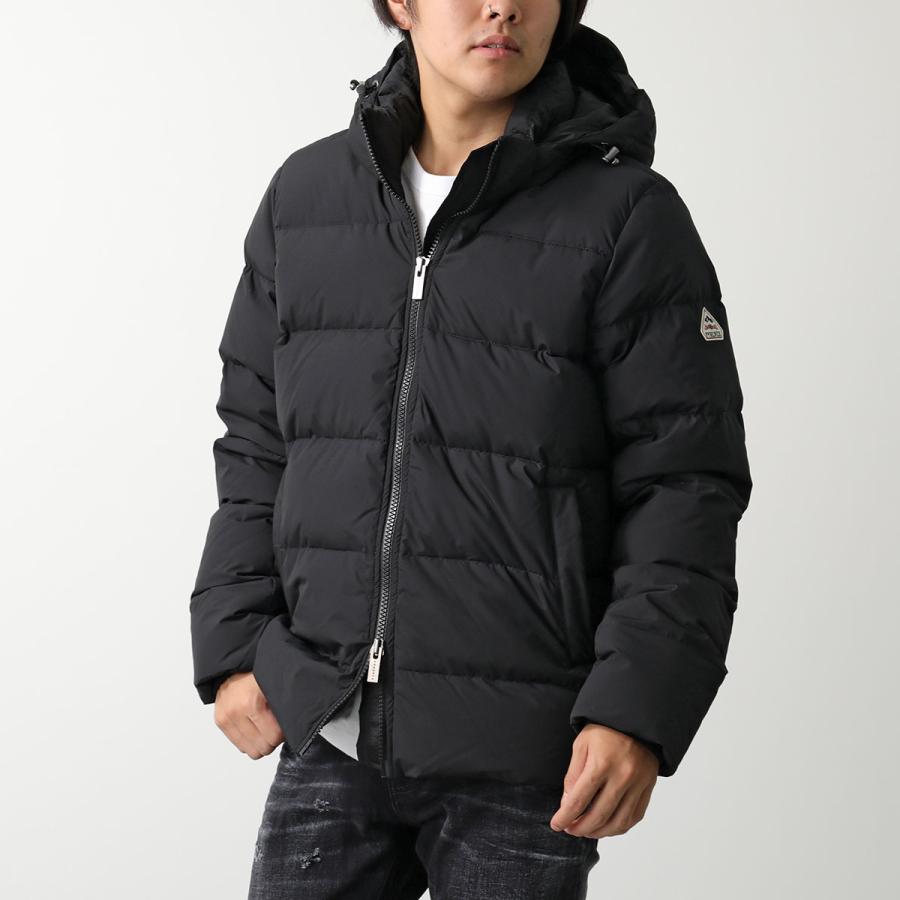 PYRENEX SPOUTNIC2フード付きダウンジャケット 40サイズ 黒 Pyrenex（ピレネックス）の「PYRENEX / SPOUTNIC SOFT 2 ダウン