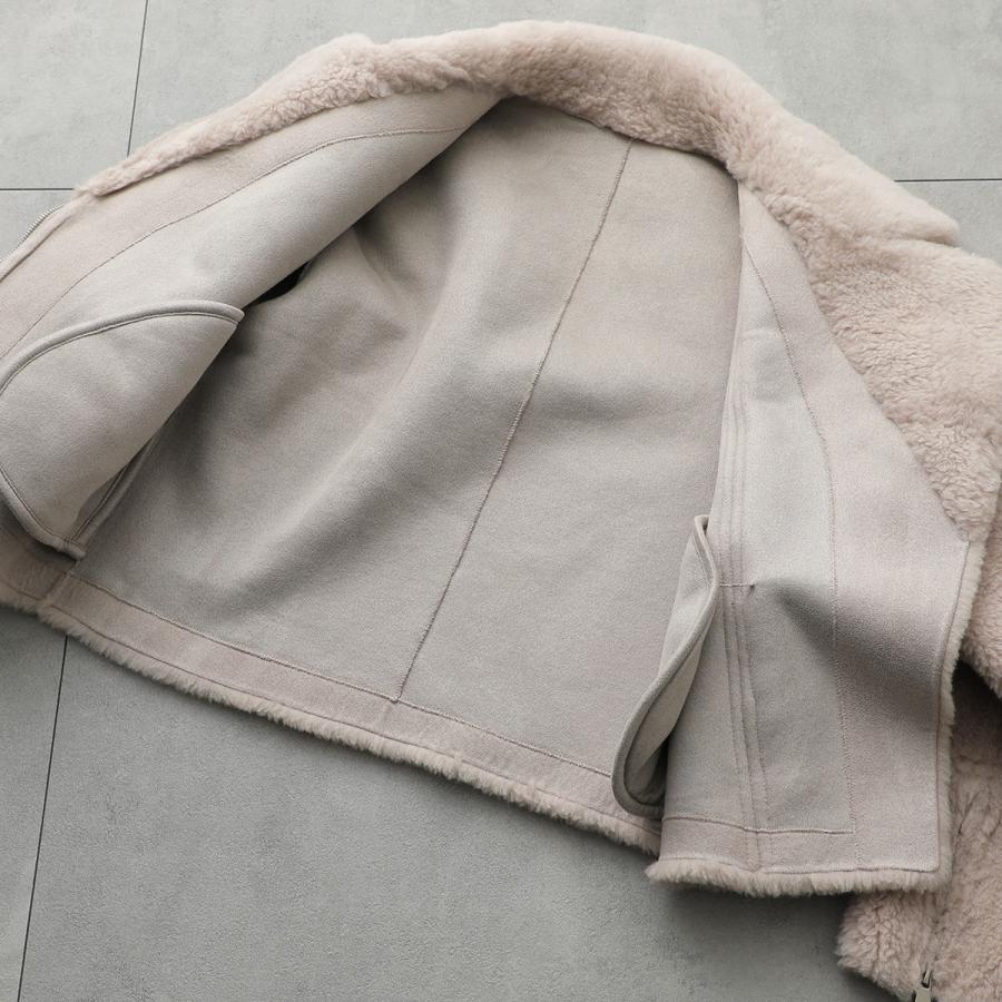 anana（アナナ） ボアコート a79-019 レディース ウール混 エコ