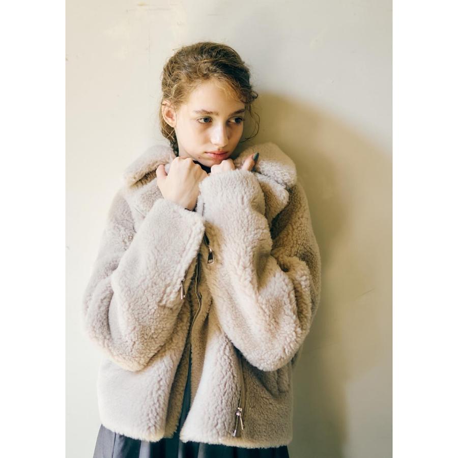 anana（アナナ） ボアコート a79-019 レディース ウール混 エコ