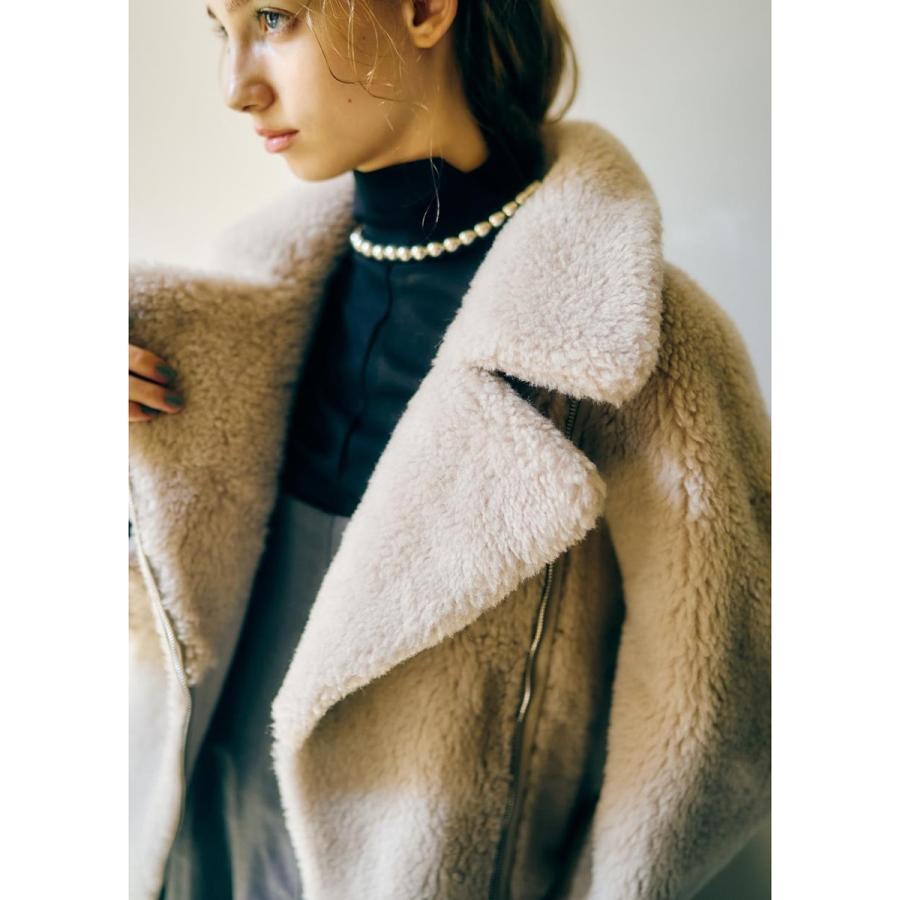 anana（アナナ） ボアコート a79-019 レディース ウール混 エコ