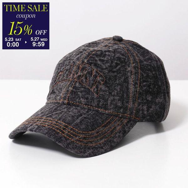 GANNI ガニー　ロゴキャップ　新品 GANNI（ガニー） ベースボールキャップ Denim Cotton Washed Cap A6921