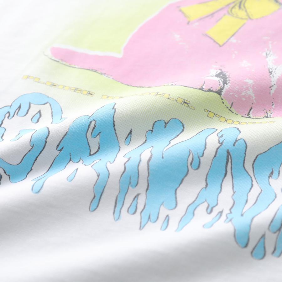 GANNI（ガニー） 半袖 Tシャツ Basic Cotton Jersey Neon Puppy Kitty