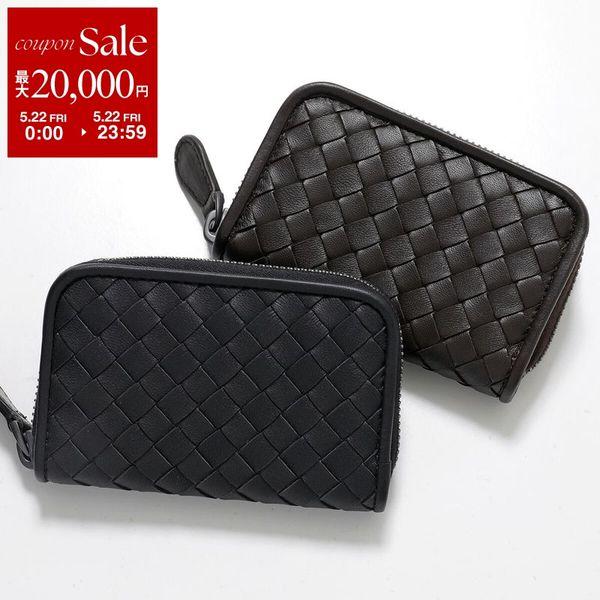 BOTTEGA VENETA ボッテガヴェネタ コインケース 114075 V3UN1 メンズ イントレチャート レザー 小銭入れ ミニ財布 カラー2色の画像