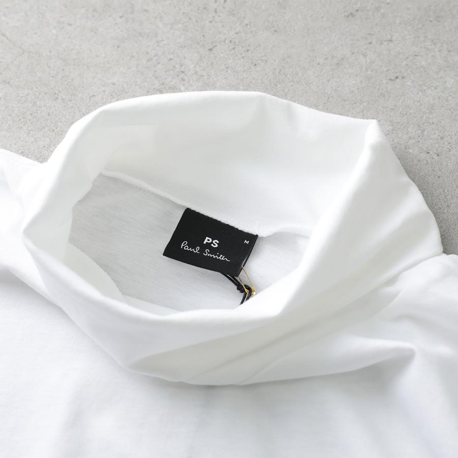 ポールスミスハイネックロンTアイボリーサイズXL Paul Smith（ポール・スミス） 長袖Tシャツ LS ROLL NECK TSHIRT ZEBRA