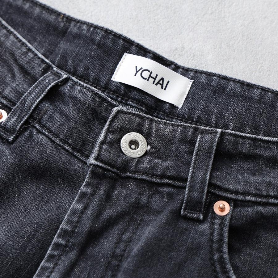 YCHAI イカイ ジーンズ PANTALONE 5 TASCHE ZIP YPU004 2DS0072 CN