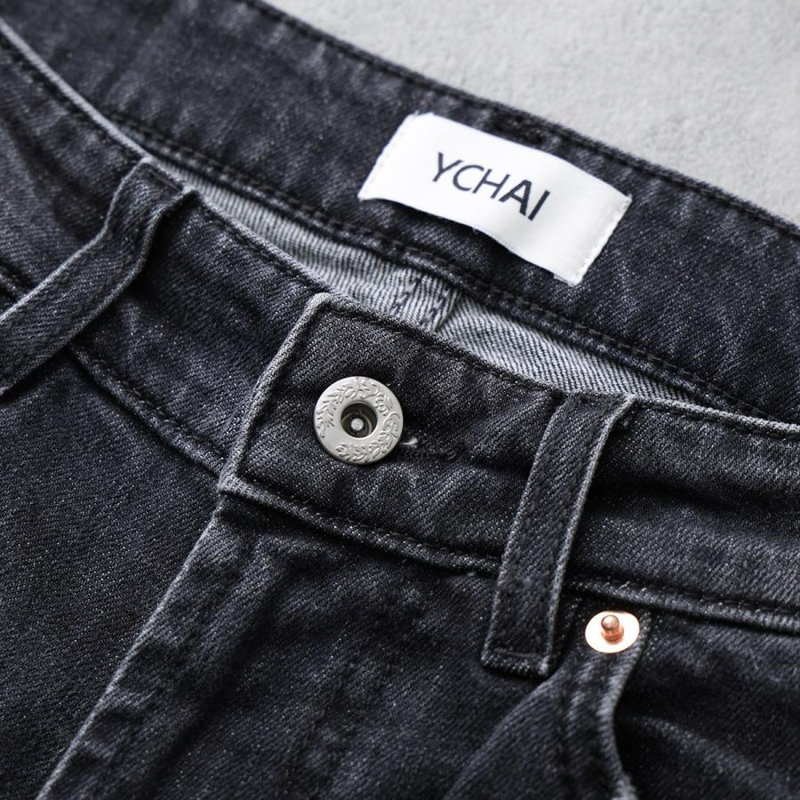YCHAI イカイ ジーンズ PANTALONE ZIP 5 TASCHE TORPEDO トルペード