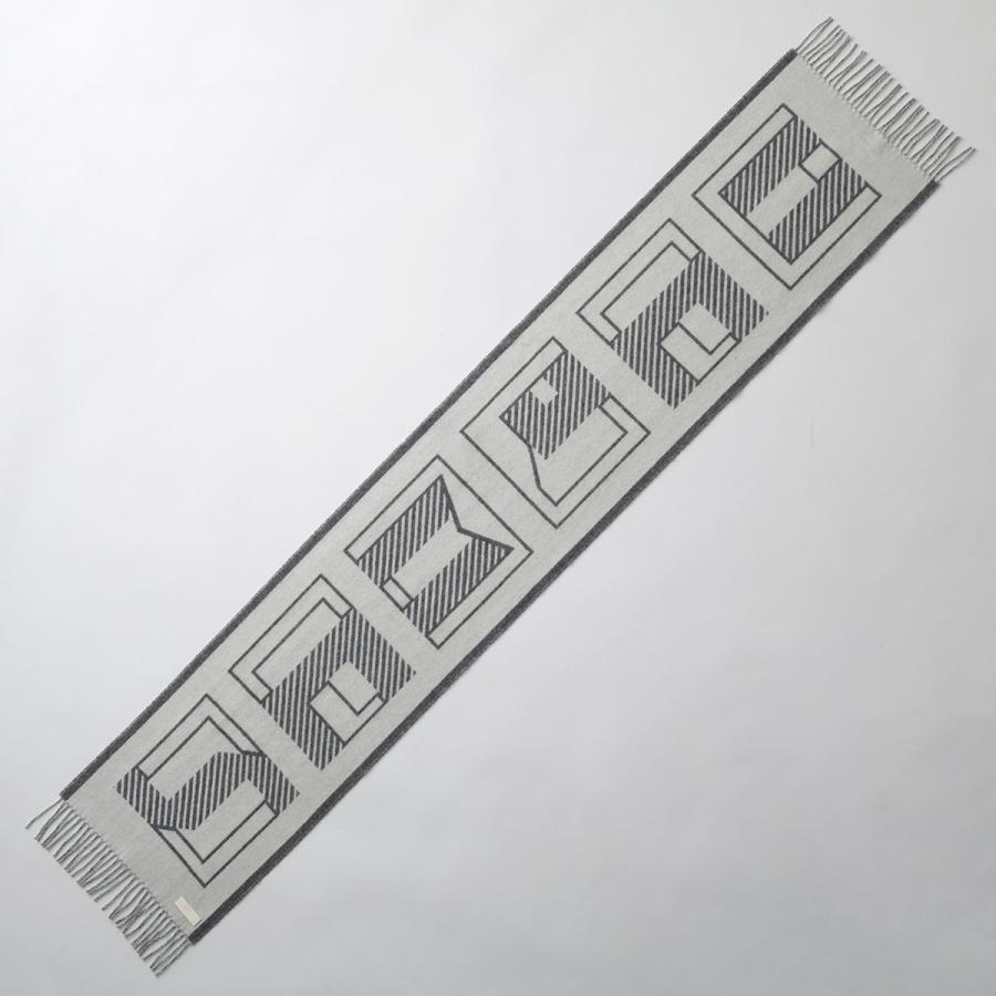 【美品】HERMÈS エルメス　シルク　ストール　マフラー　長方形　希少サイズ HERMES エルメス ショール ストール マフラー ロゴ刺繍 無地 カシミヤ
