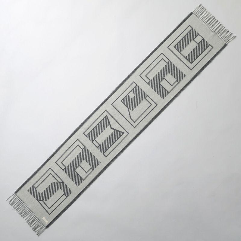 HERMES（エルメス） マフラー 160×30 レトル・オ・カレ Lettres au