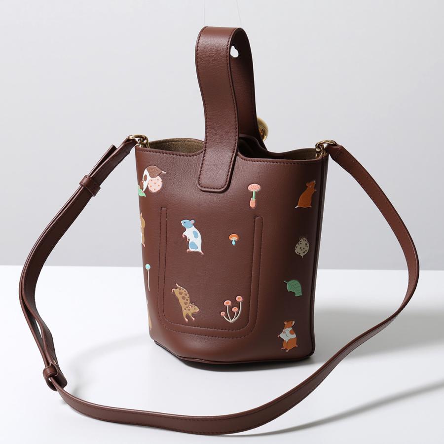 LOEWE（ロエベ） ショルダーバッグ PEBBLE BUCKET MINI BAG ペブル