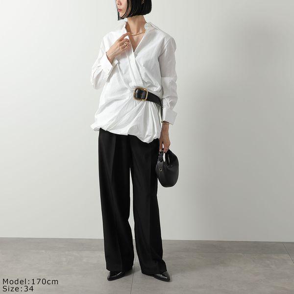 LOEWE（ロエベ） シャツ S540Y05XAF レディース 長袖 ブラウス ベルト