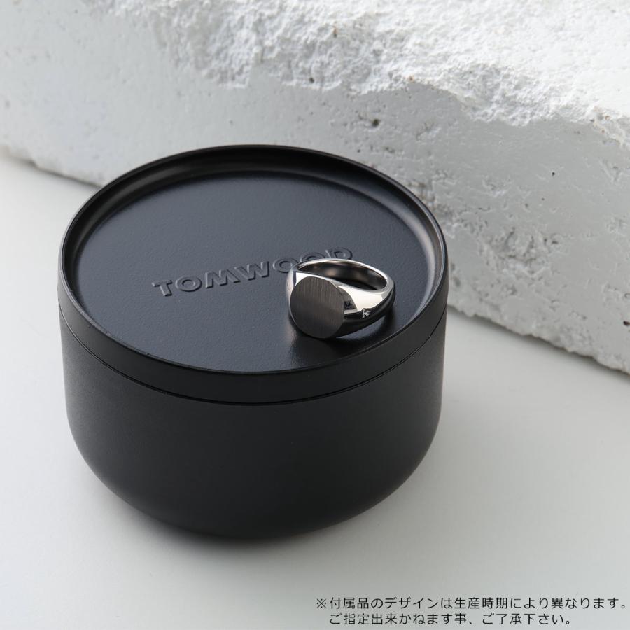 トムウッド ストーン シルバーリング 10号 TOMWOOD トムウッド Kay Ring Satin ケイリング サテン シルバー