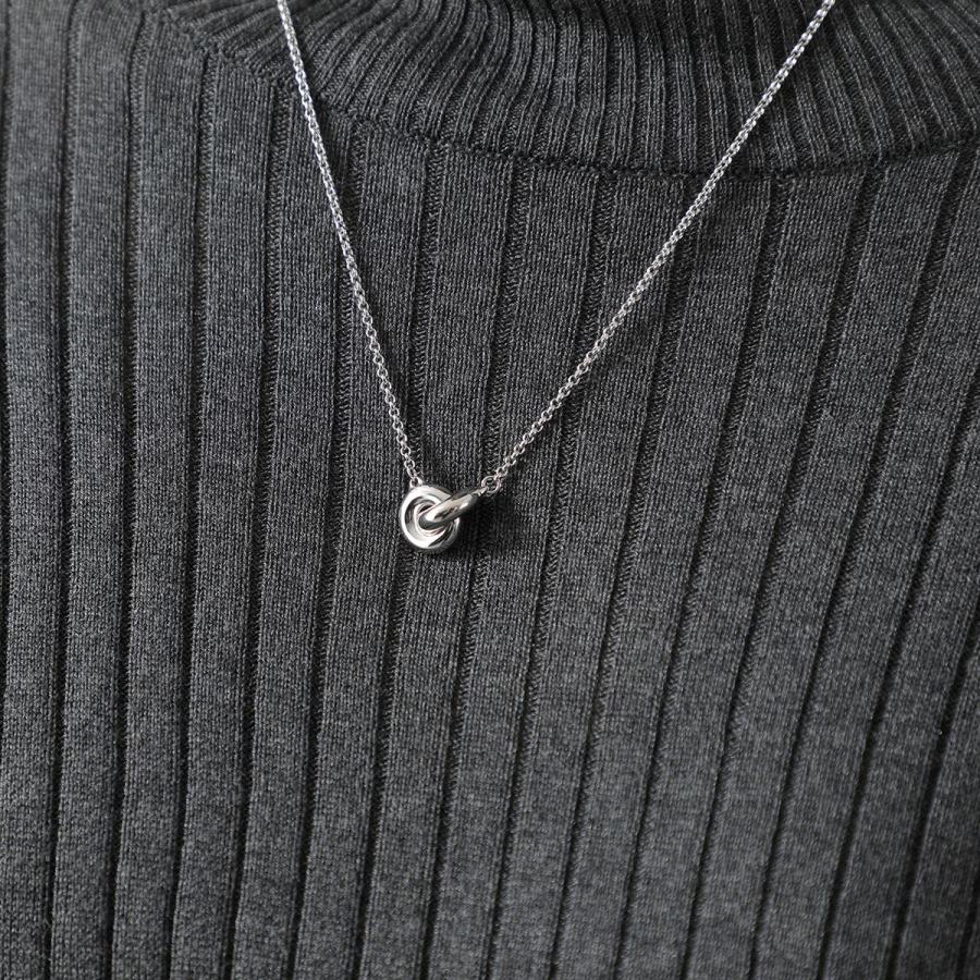 TOM WOOD（トムウッド） ネックレス Sphere Double Pendant 20.5inch