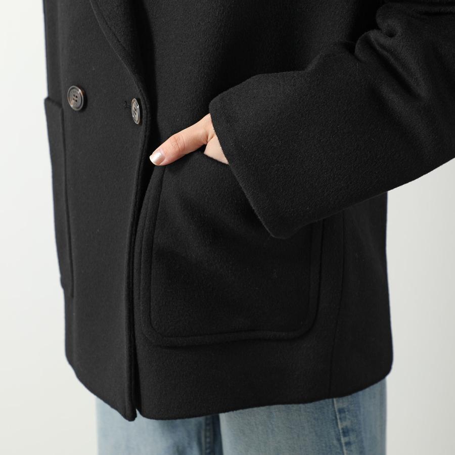 美品 最高級 Max Mara マックスマーラ　テーラードジャケット黒 Max Mara 白タグ ブラック テーラードジャケット XL マックスマーラ