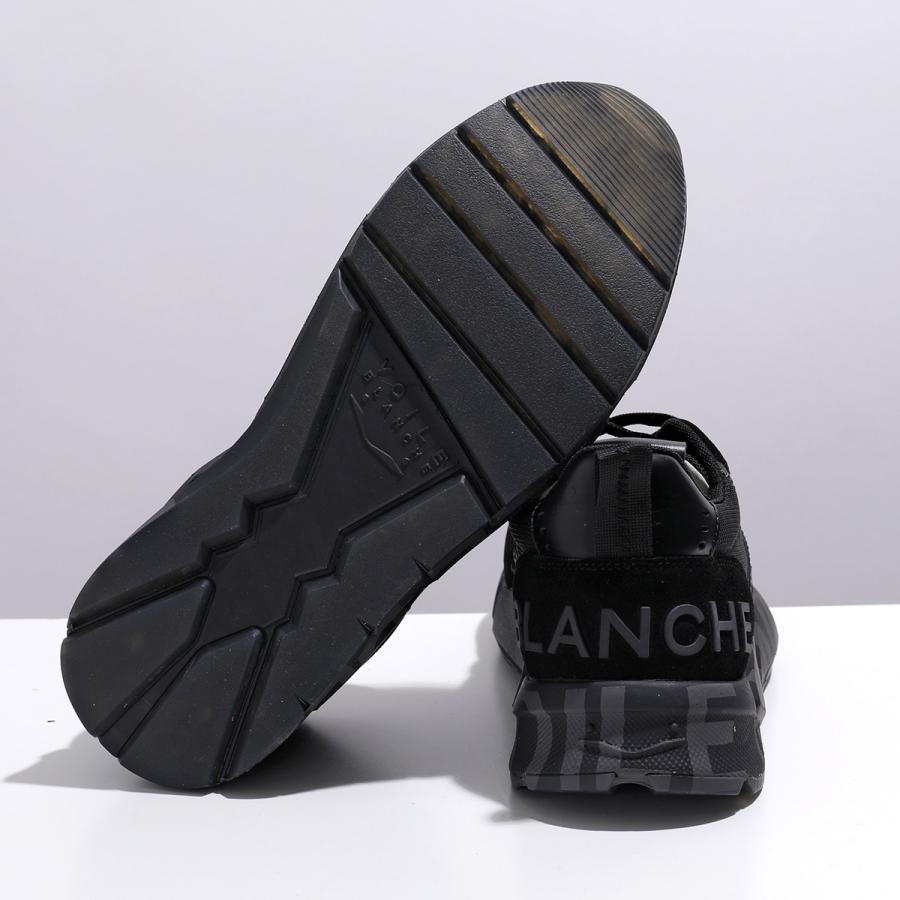 VOILE BLANCHE ボイルブランシェ スニーカー CLUB01 クラブ 2017465.15 メンズ ローカット スウェード ロゴ 厚底 軽量 シューズ 靴 0A01/BLACKの画像
