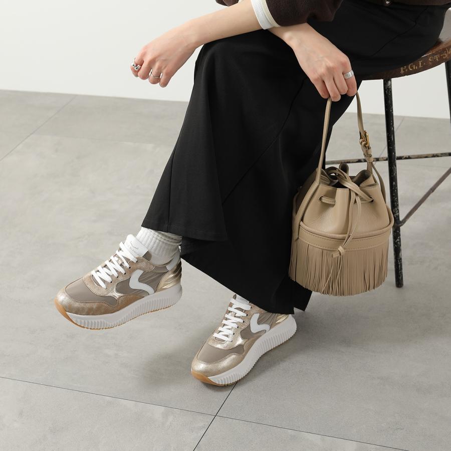 VOILE BLANCHE ボイルブランシェ スニーカー LANA POWER ルナ パワー 2018105.08 レディース ローカット レザー ナイロン 厚底 ロゴ シューズ 靴 カラー2色_11