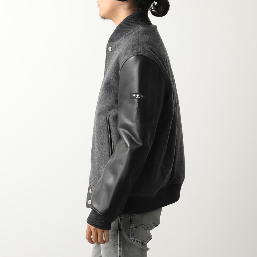 TATRAS タトラス MAFIE マフィー メルトンレザースタジャン24AW TATRAS タトラス MAFIE マフィー メルトンレザースタジャン24AW