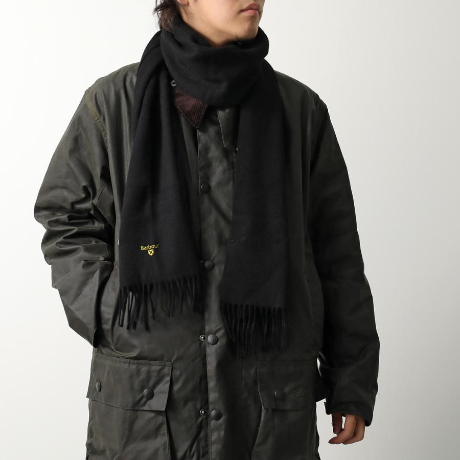 Barbour（バブアー） マフラー USC0008 メンズ レディース ロゴ刺繍