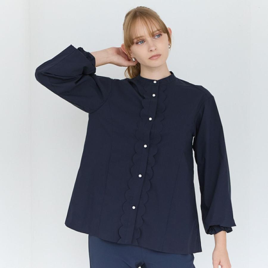 Sono（ソーノ） ブラウス S254BV057 レディース 撥水 スカラップ