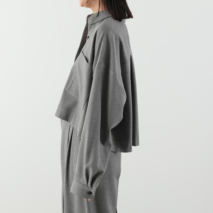 Cafune（カフネ） シャツジャケット 545902 レディース ウールライク