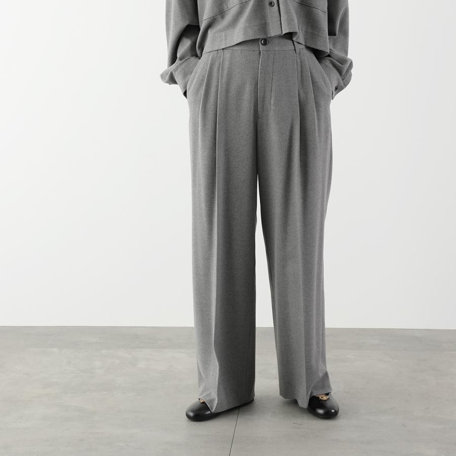 Cafune（カフネ） タックパンツ 545601 レディース ウールライク