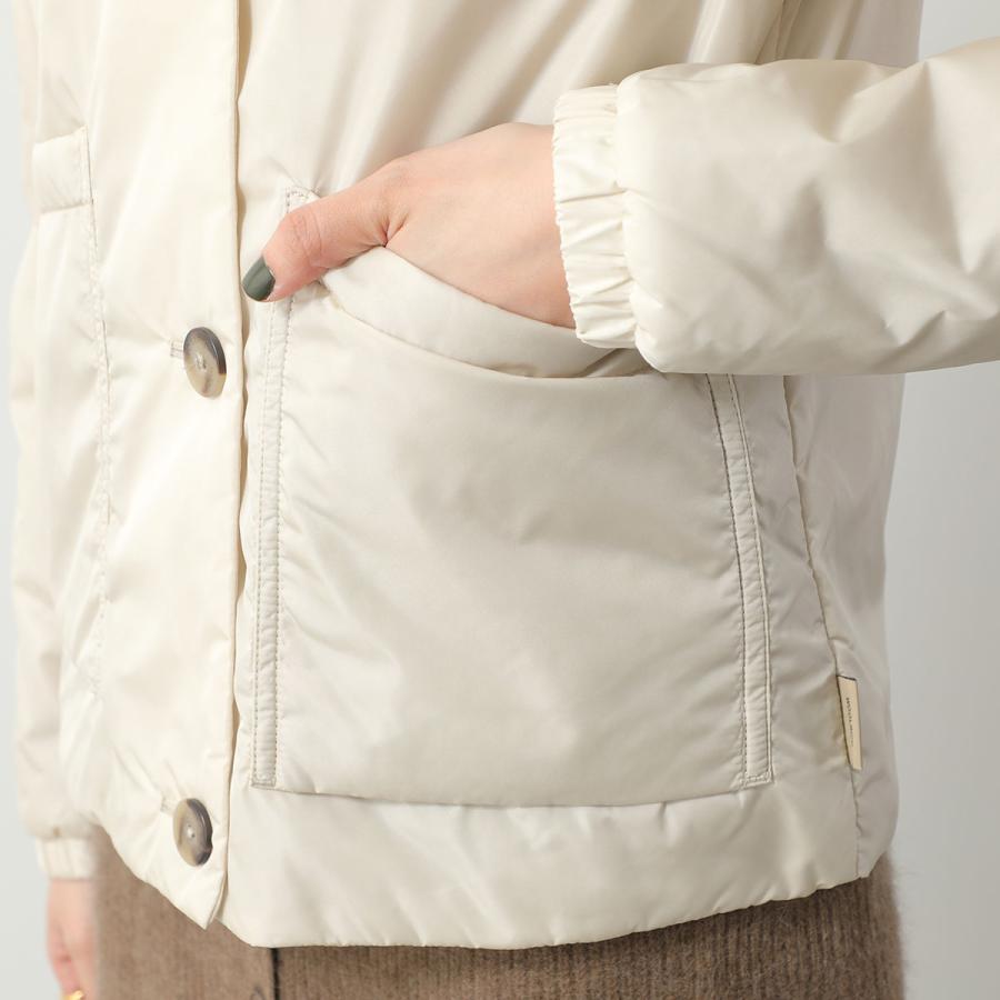 WOOLRICH ウールリッチ 中綿ジャケット COMPACT LIGHT NYLON WWOU2007 FRUT5004 レディース ノーカラー ライトナイロン ショート丈 カラー2色 | WOOLRICH | 11