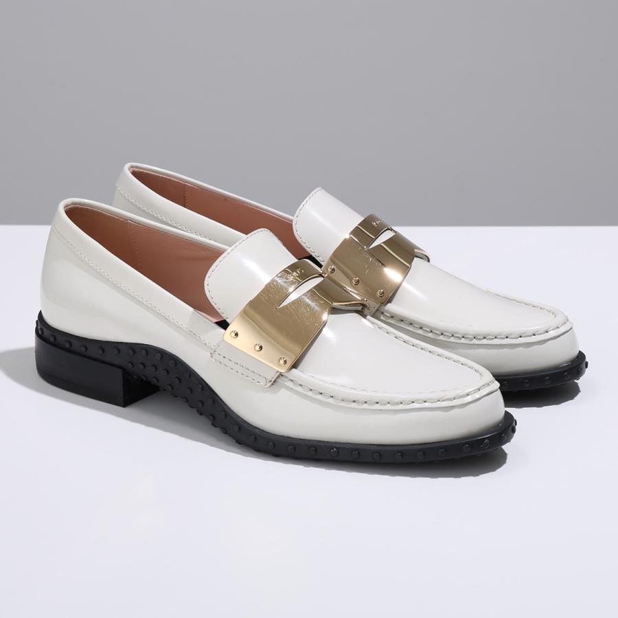 ロンハーマン 別注 TOD'S トッズ レザーローファー ホワイト 38 TOD'S TODS トッズ ペニーローファー XXW03C0CF90MRK レディース