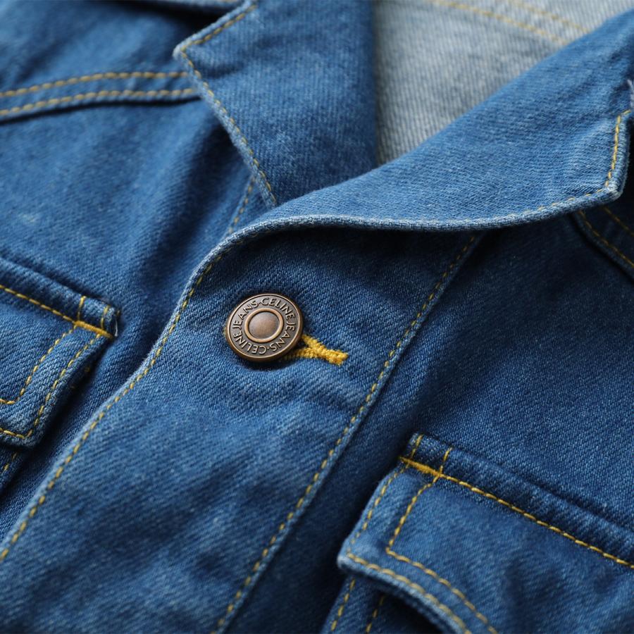 [美品] あんしん鑑定済み セリーヌ デニムジャケット サイズS CELINE CELINE セリーヌ CELINE セリーヌ 3rdタイプ デニムジャケット メンズ