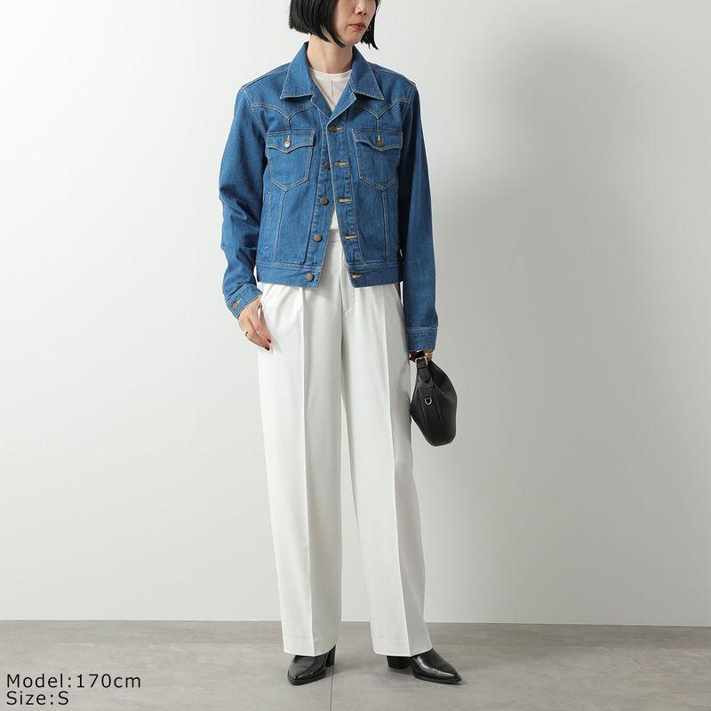 CELINEデニムジャケット38セリーヌデニムジャケット　ショート丈 CELINE（セリーヌ） デニムジャケット RV0RN0D38.GBV7 レディース