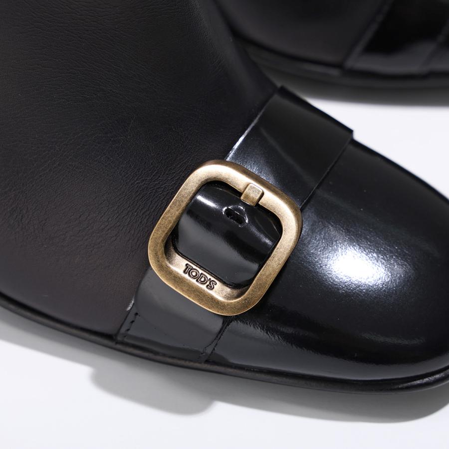 極美品　TOD'S トッズ　黒 レザーブーツ ジッパー 23cm ショートブーツ TOD'S（トッズ） TODS ショートブーツ XXW83C0DE400NX レディース