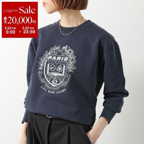 APC A.P.C. × MARC JACOBS アーペーセー マークジェイコブス コラボ スウェット shrunken fit シュランケン COHKQ F37001 レディース 長袖の画像