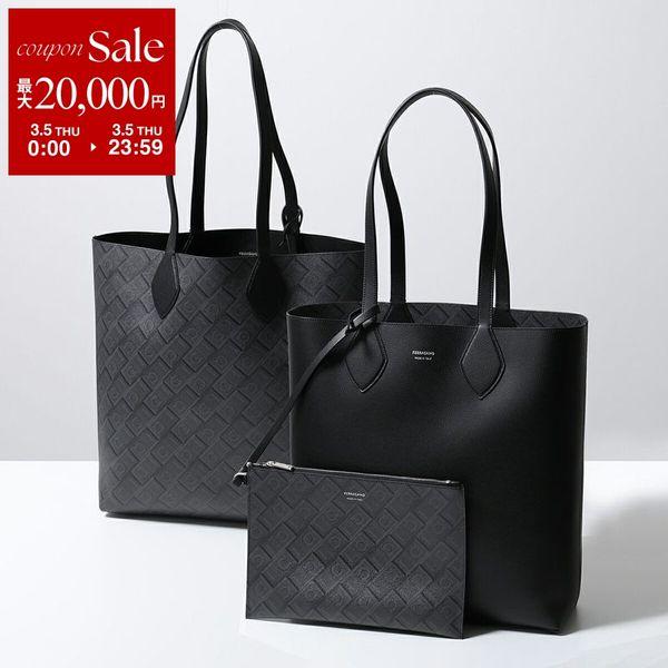 FERRAGAMO（フェラガモ） トートバッグ 24 1680 メンズ レザー